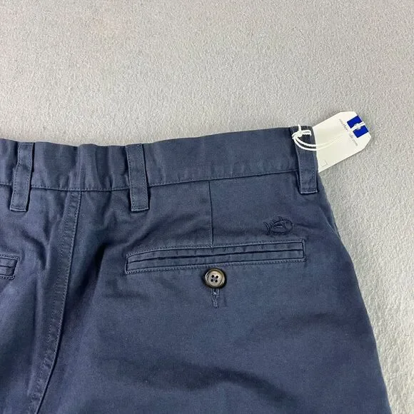 Southern Tide‎ Shorts Mens Size 28 Blue Chino Skipjack Flat Front Preppy NEW - Picture 8 of 9